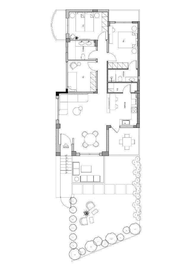 Ros Solis Luxure House Chania  Exteriör bild